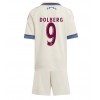 Ajax Kasper Dolberg #9 Tredjedraktsett Barn 2025-26 Kortermet (+ korte bukser)